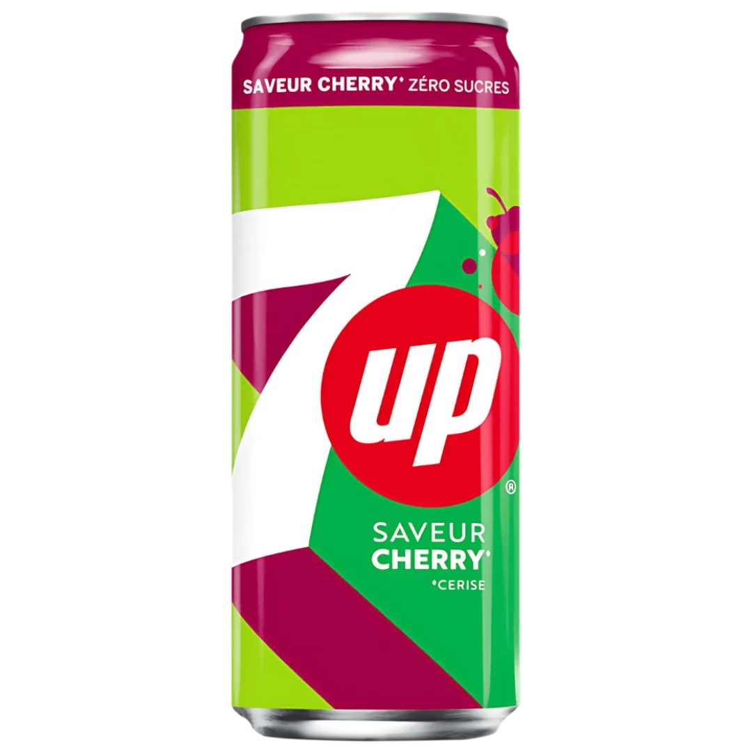 7up Cherry Slim Can - 11.15fl.oz (330ml)