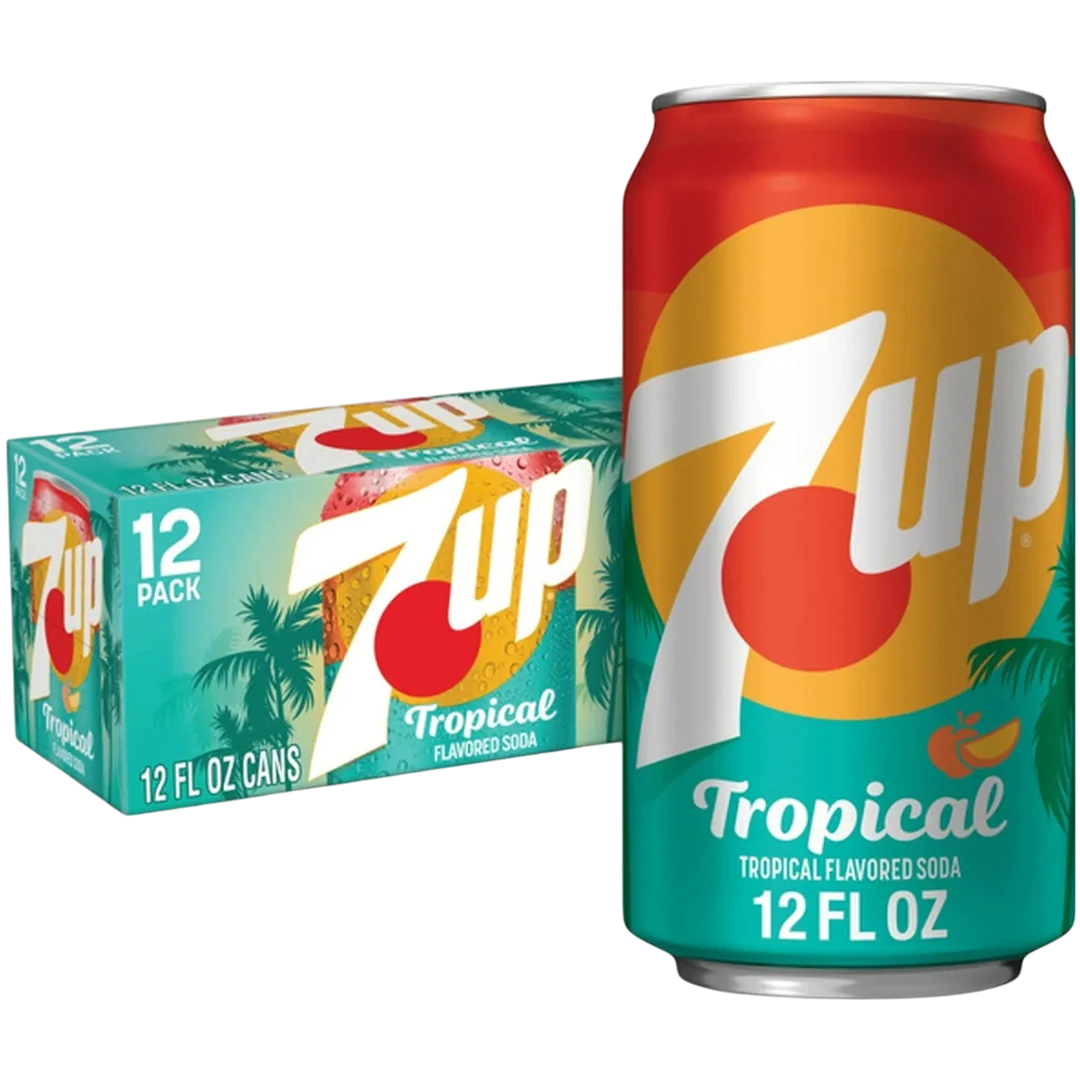 7up Tropical (Limited Edition) - 12fl.oz (355ml) - Image 2
