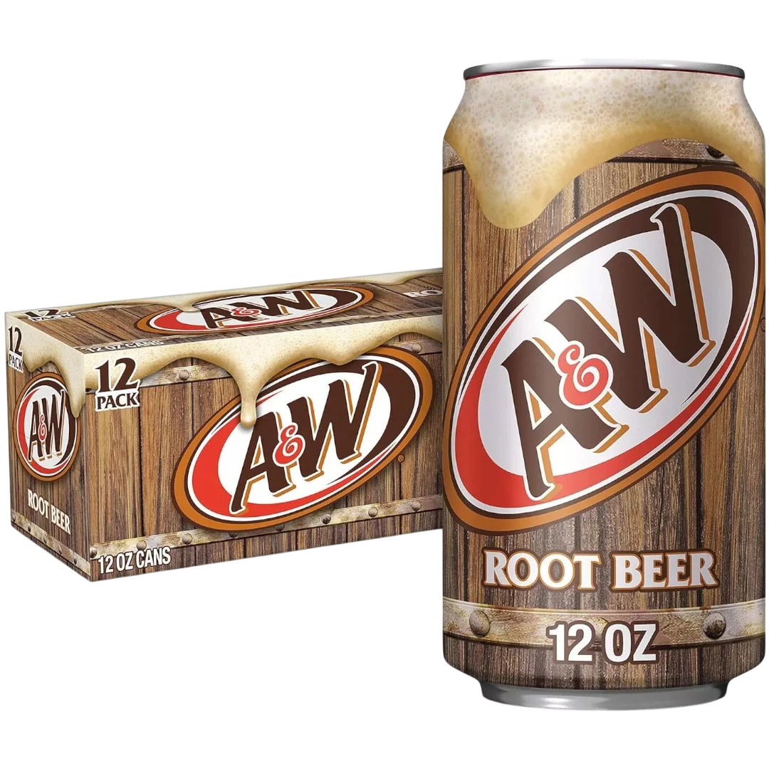 A&W Root Beer - 12fl.oz (355ml) - Image 2