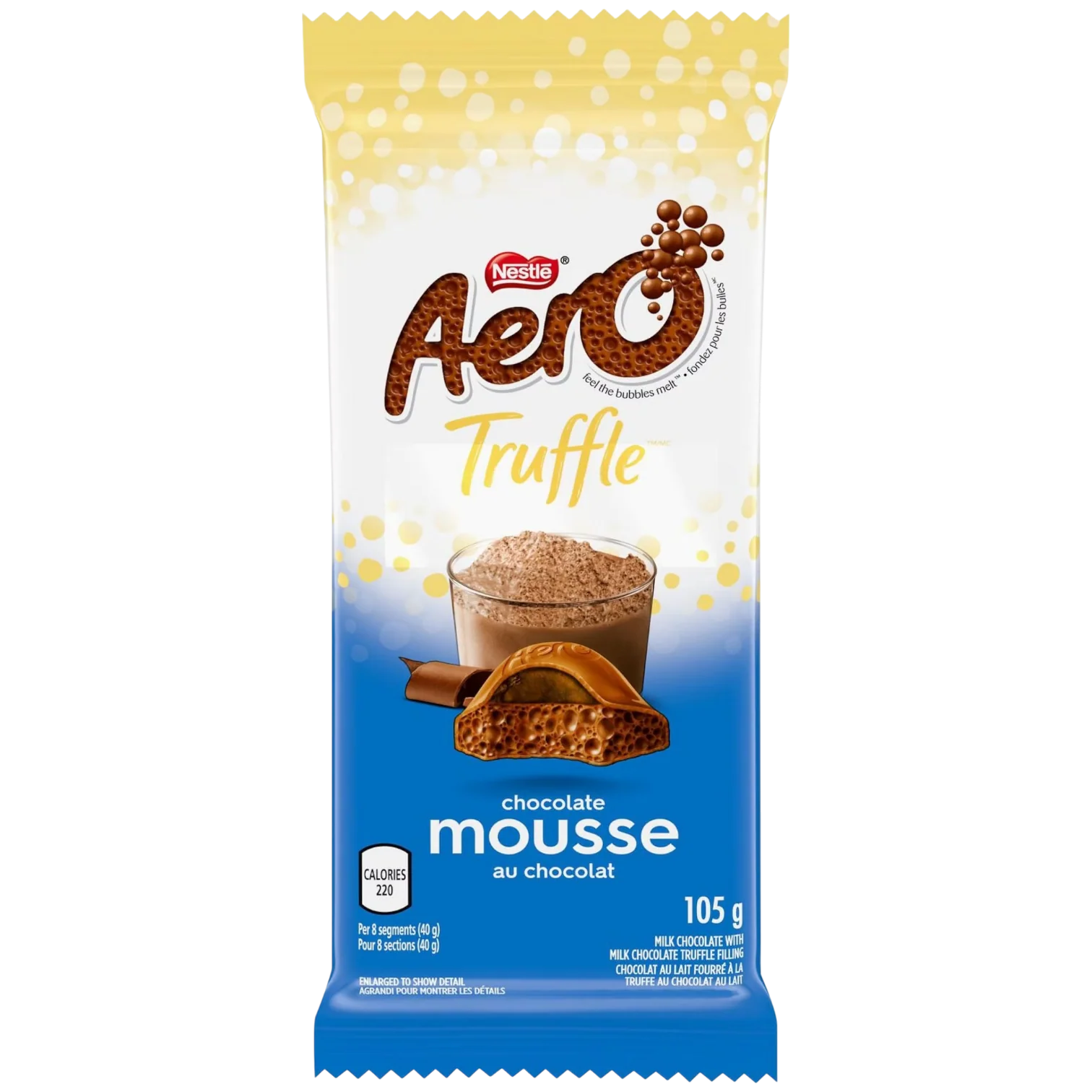 Aero Truffle Chocolate Mousse Chocolate Block - 3.70oz (105g)
