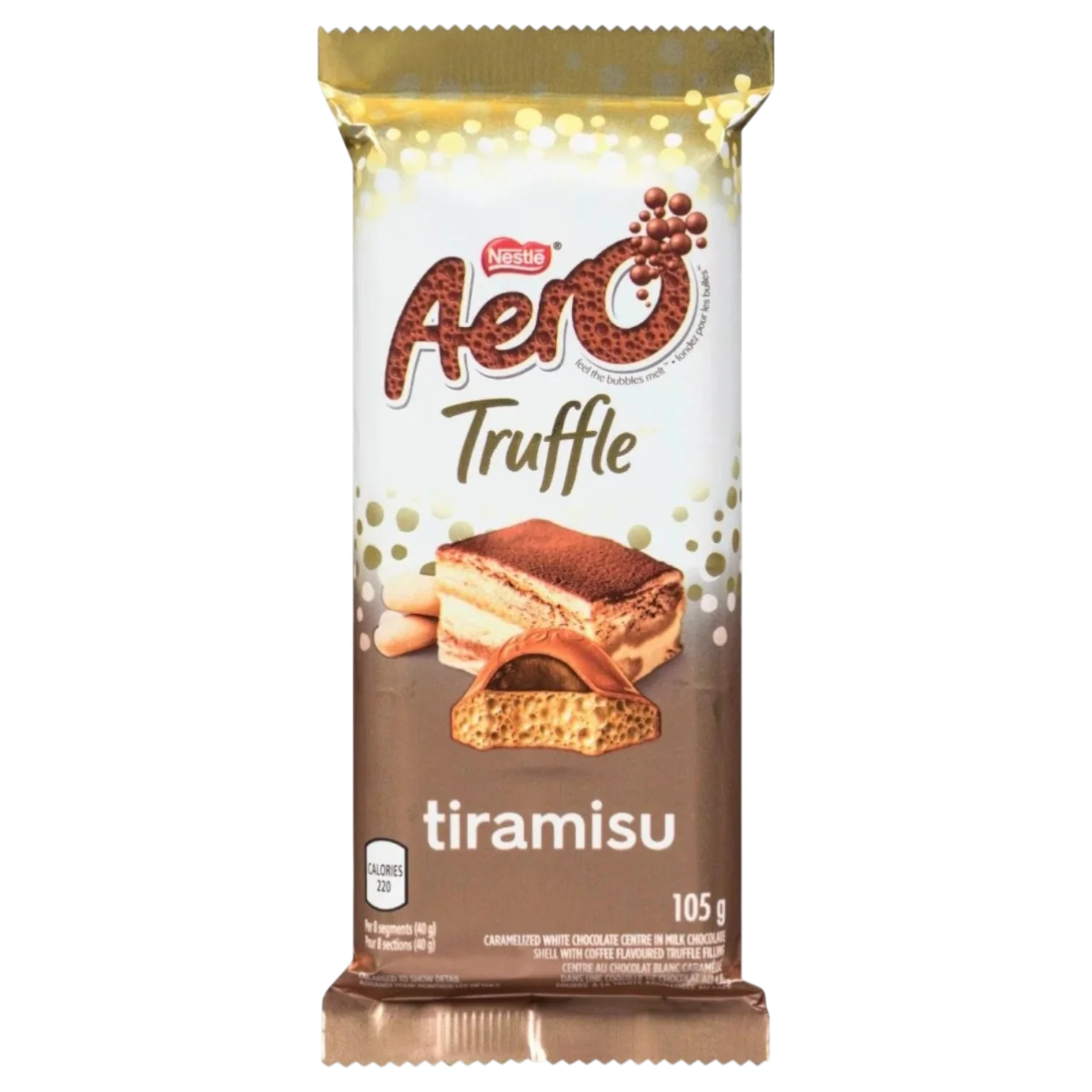 Aero Truffle Tiramisu Chocolate Block - 3.70oz (105g)
