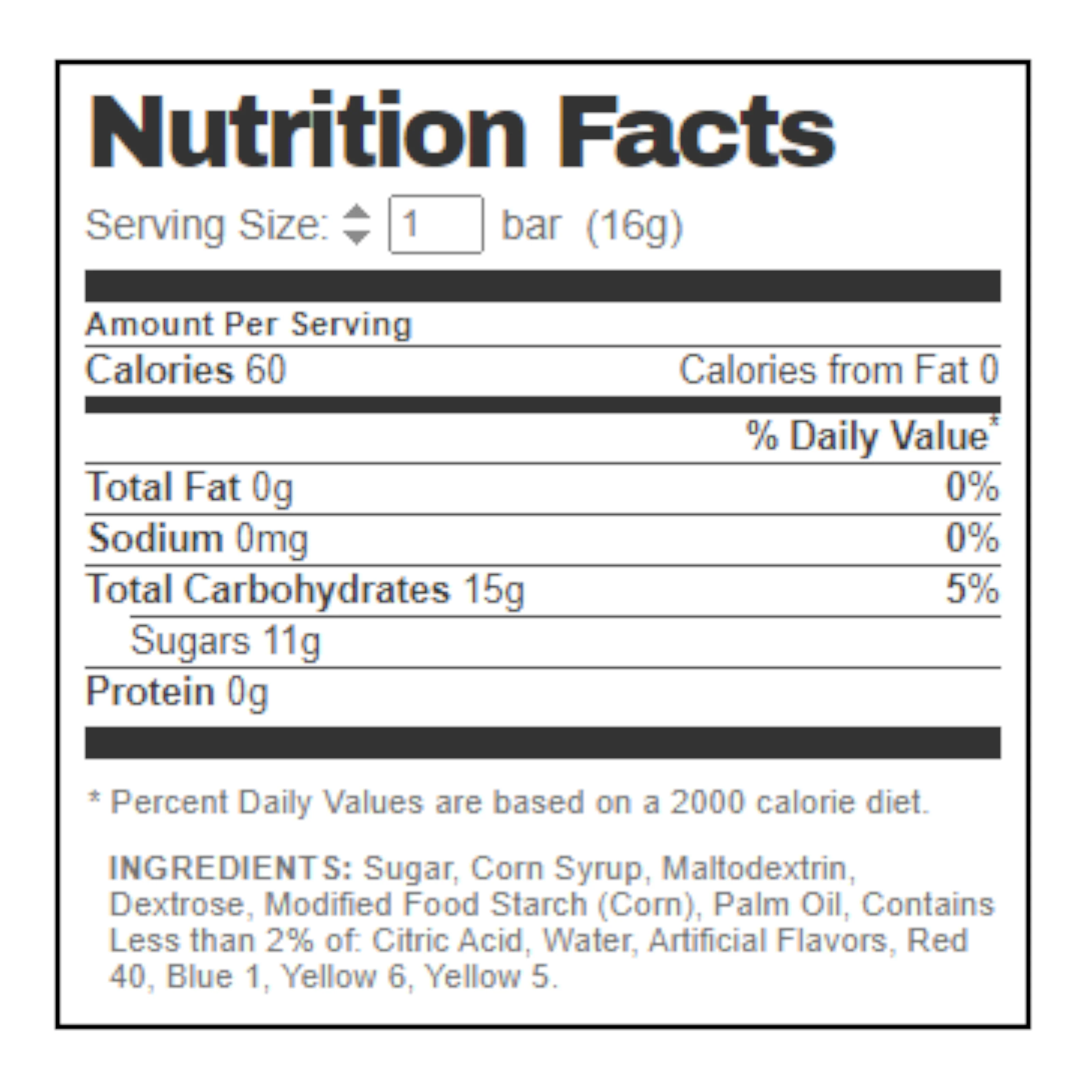 Airheads Watermelon Bar - 0.5oz (15g) - Image 2