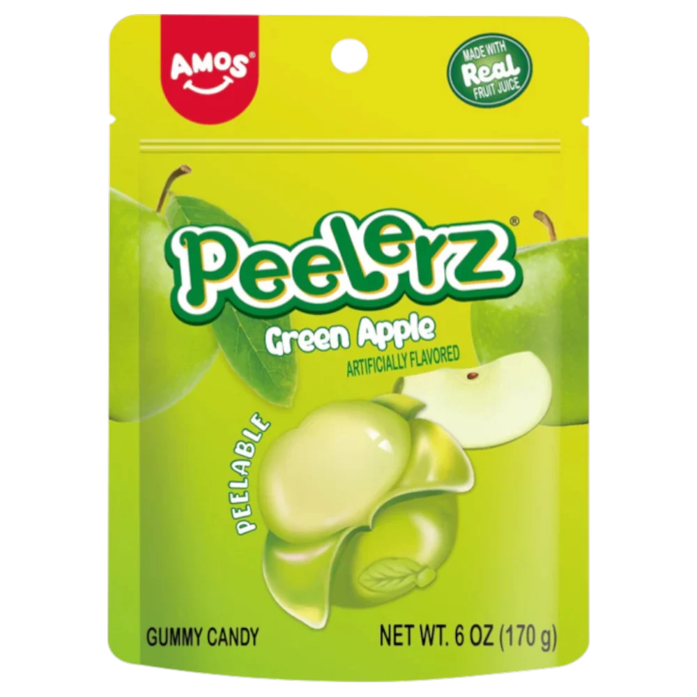 Amos Peelerz Green Apple - 6oz (170g)