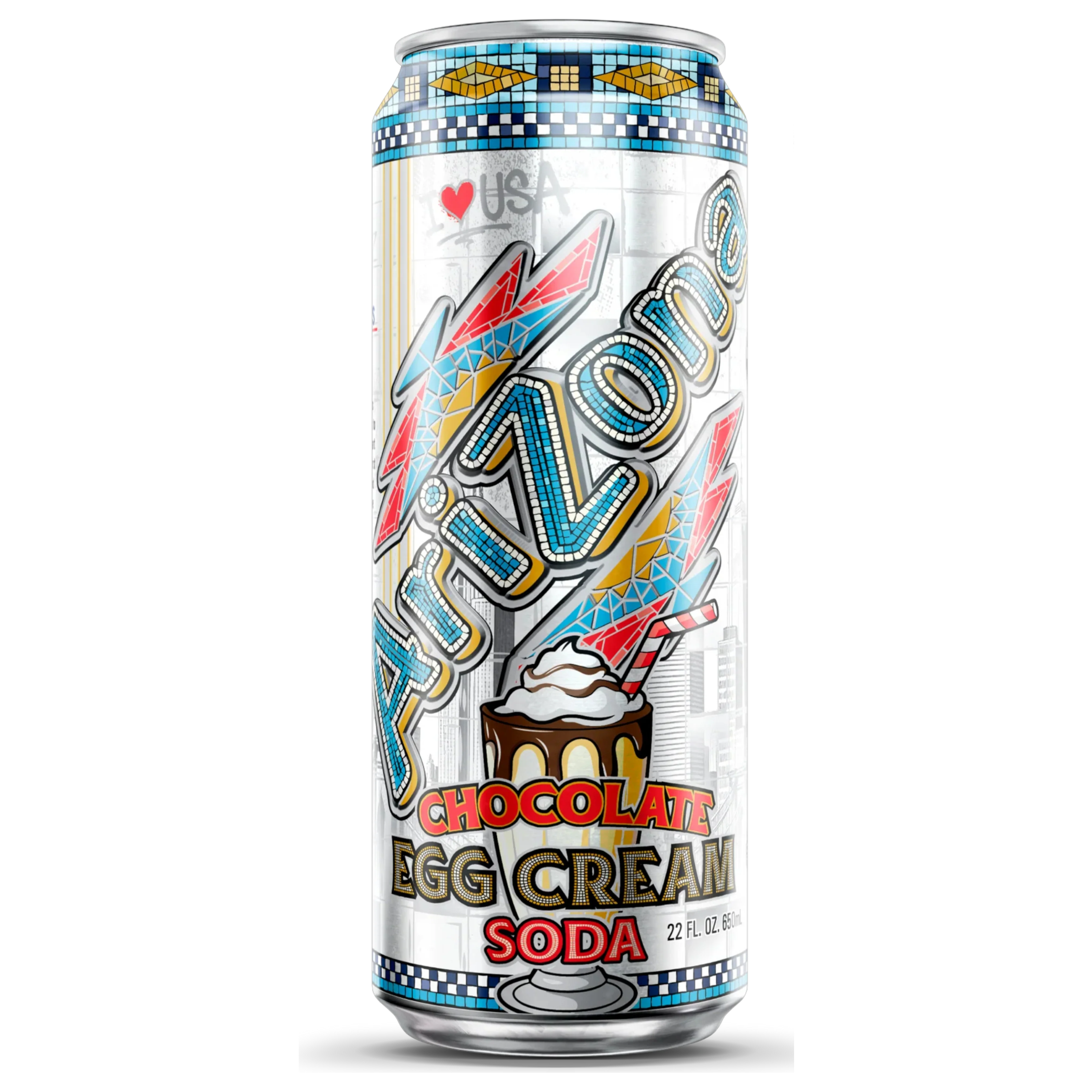 AriZona Chocolate Egg Cream Soda - 22oz (650ml)