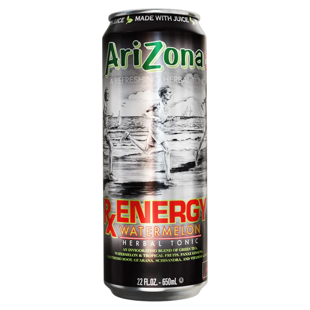 AriZona RX Energy Watermelon Herbal Tonic - 22fl.oz (650ml)