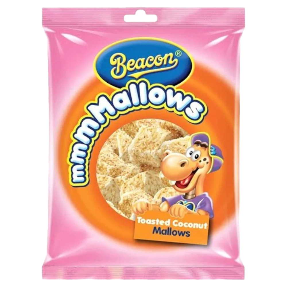 Beacon Marshmallows Toasted Coconut (South Africa) - 5.2oz (150g)