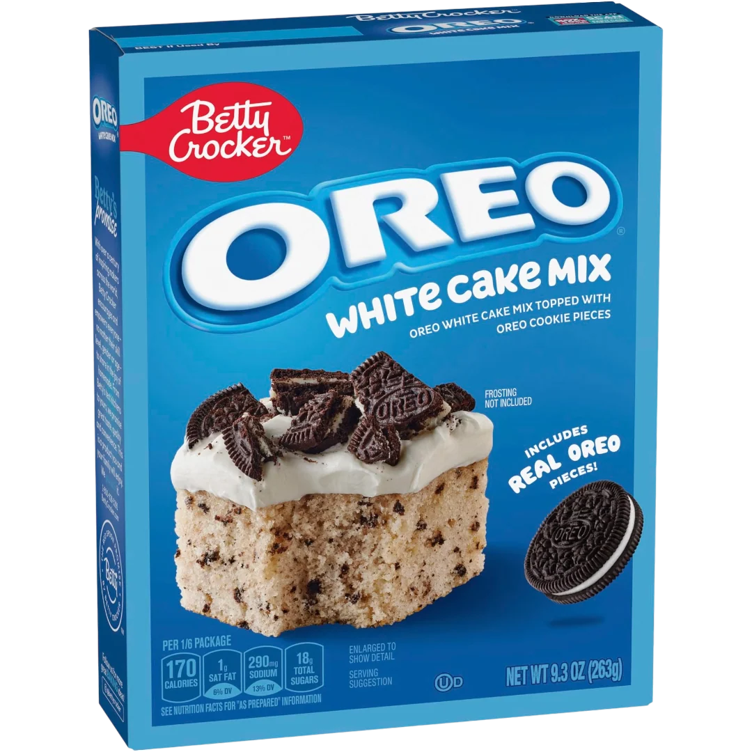 Betty Crocker Oreo White Cake Mix - 9.3oz (263g)