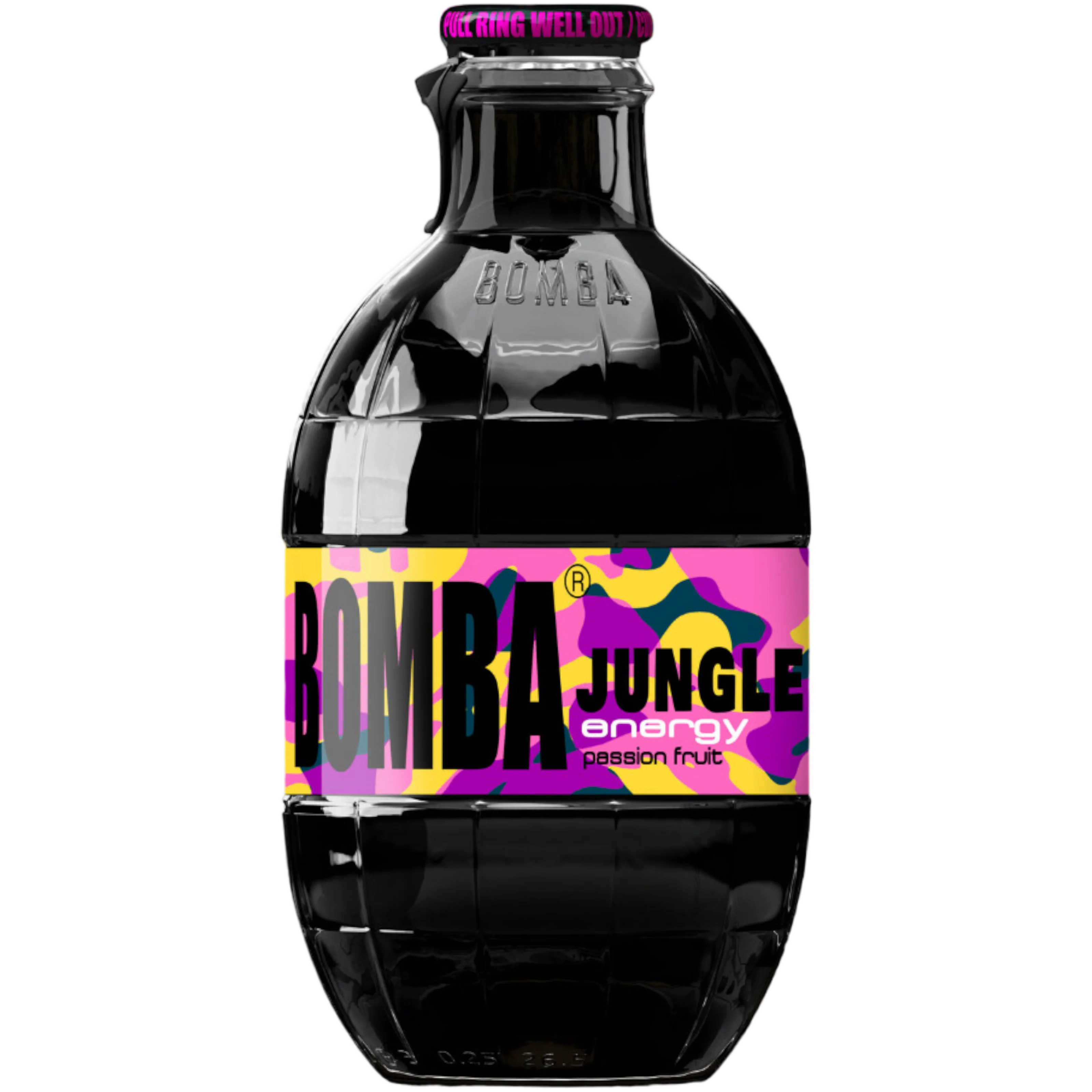 BOMBA Jungle Energy Passion Fruit Flavour - 8.45fl.oz (250ml)