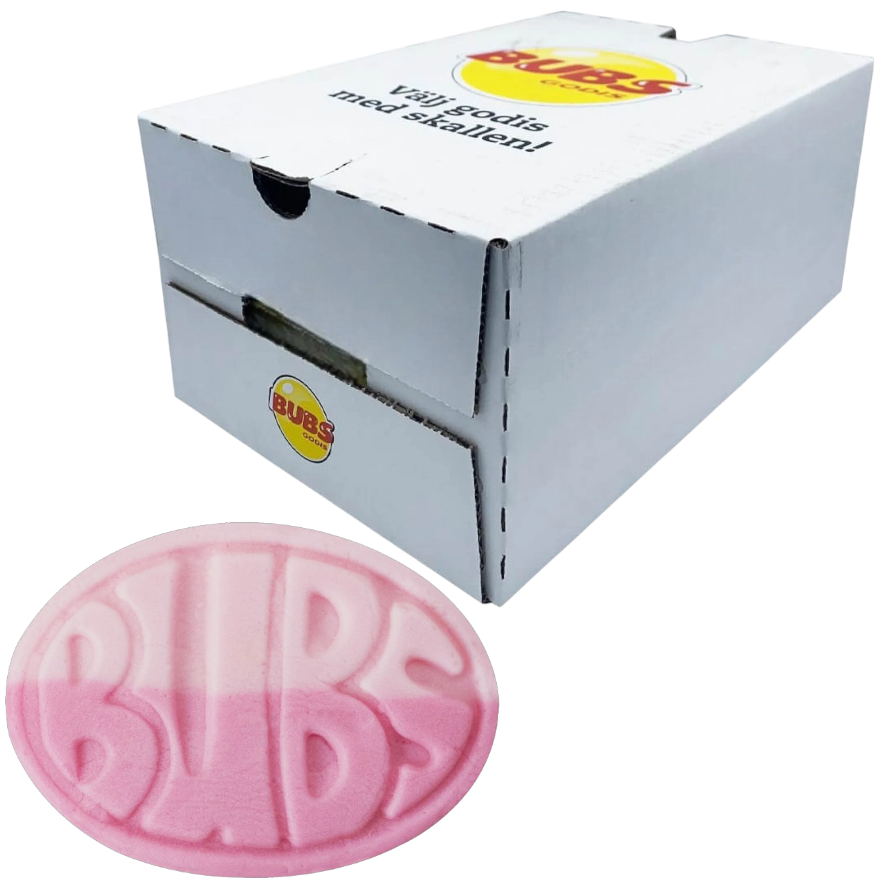 BUBS Wild Strawberry & Pomegranate Foam Ovals Full Box - 6.2lbs (2.8kg)