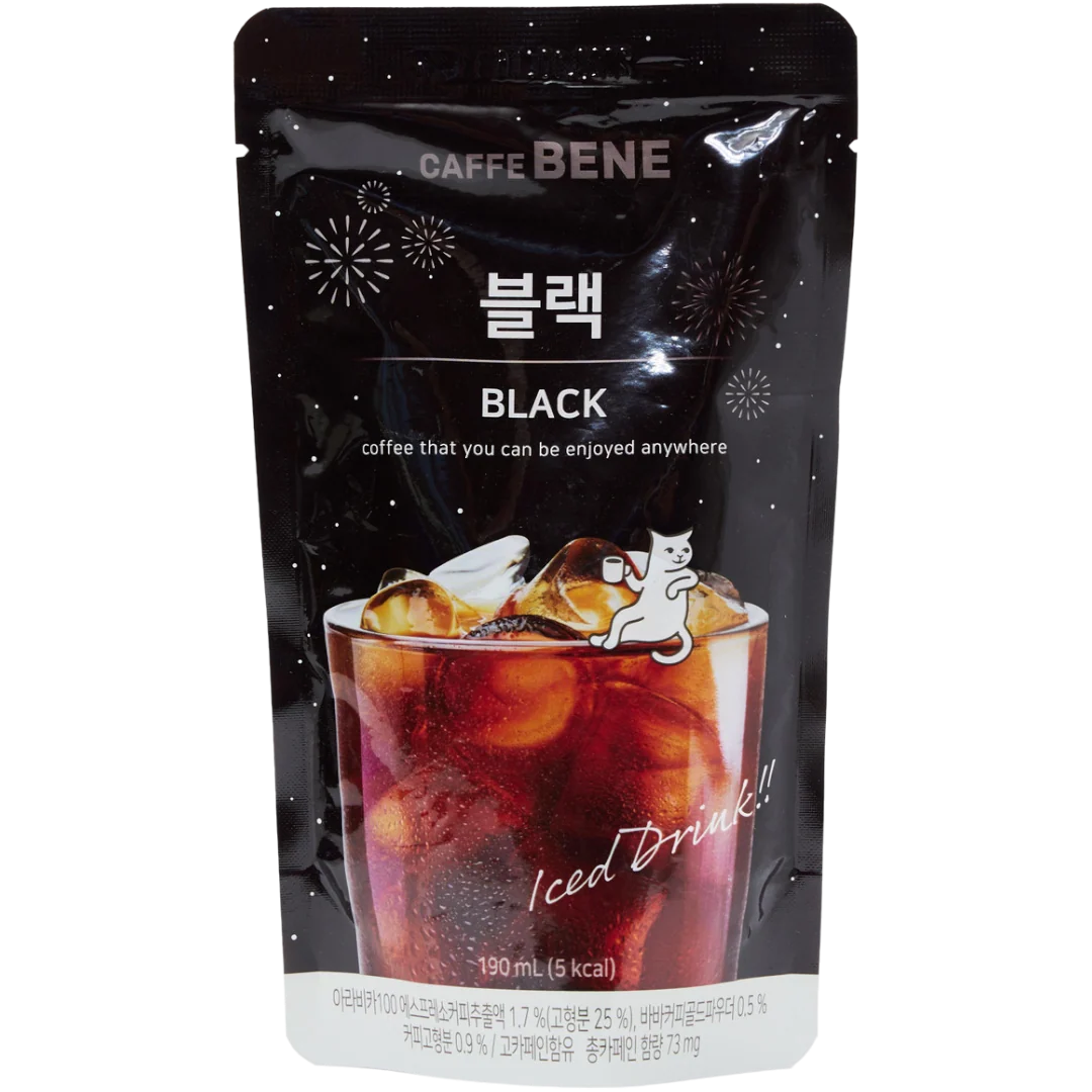 Caffe Bene Iced Black Coffee - 6.4fl.oz (190ml)