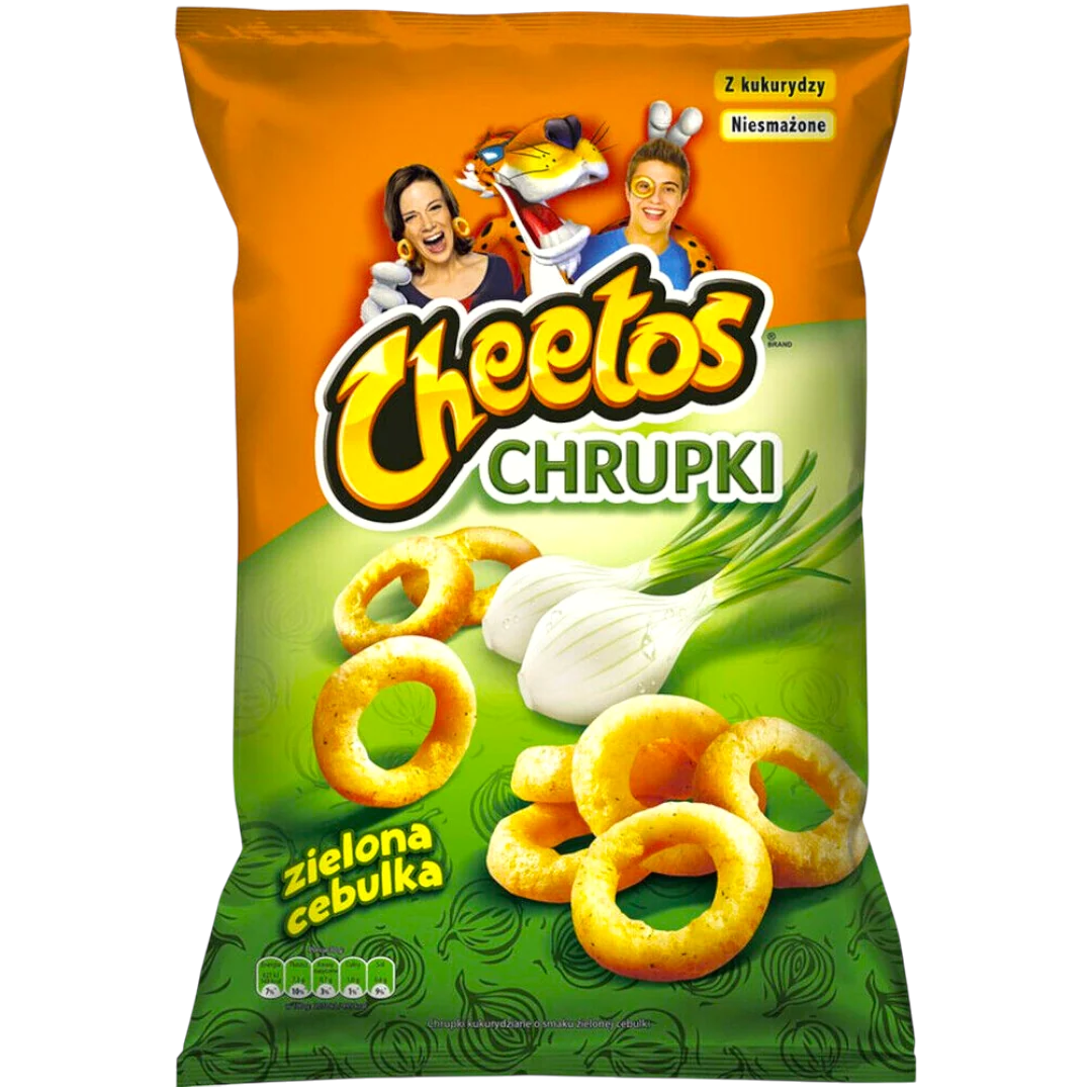 Cheetos XXL Onion Rings Green Onion Flavour Big Bag - 4.6oz (130g) - Image 2