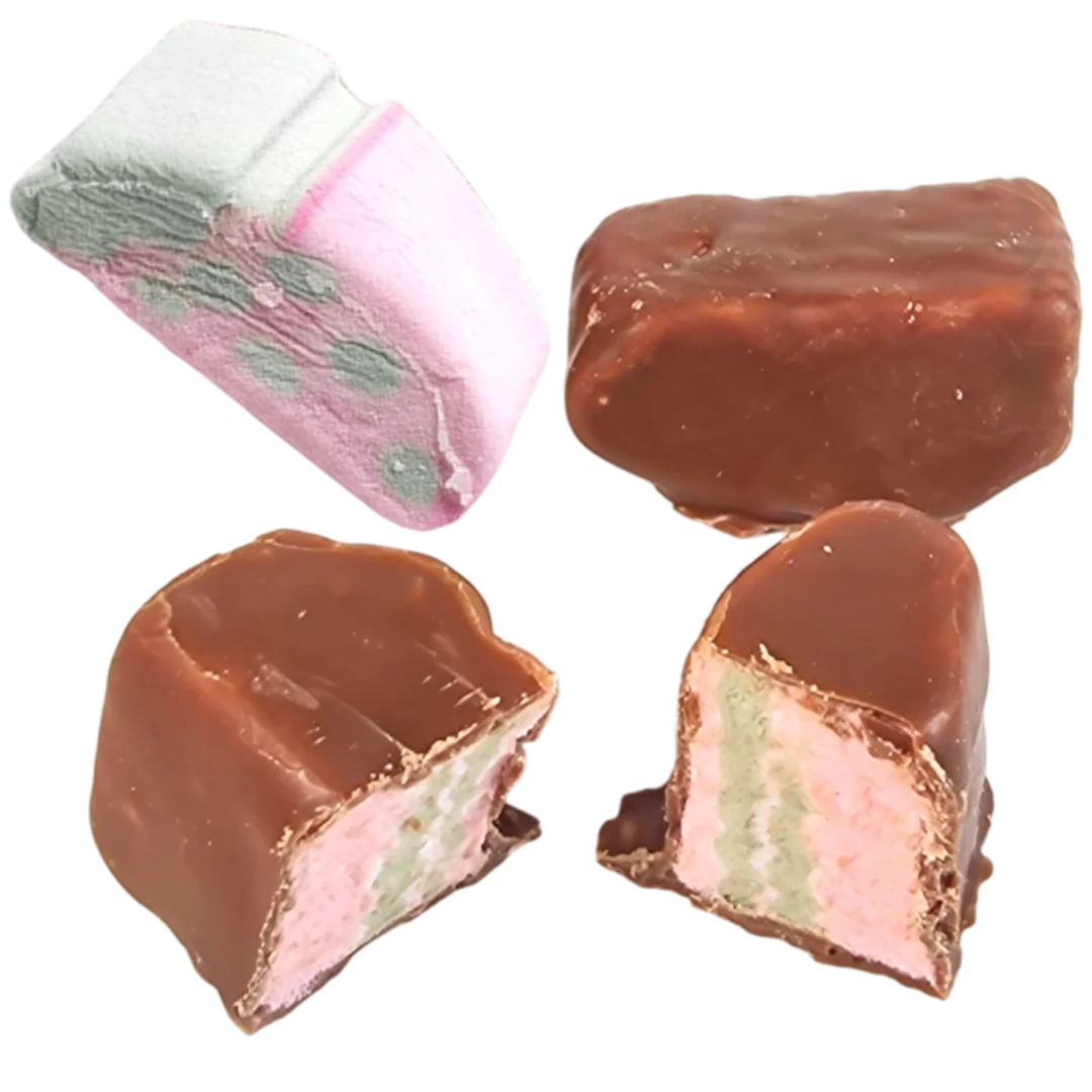 Chocolate-Coated Strawberry Marshmallows