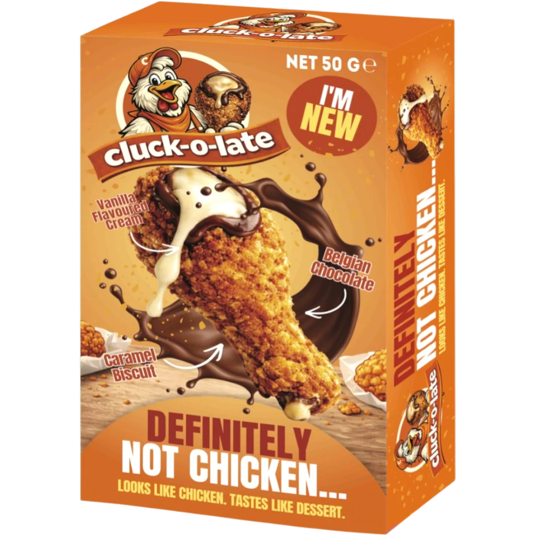 Cluck-O-Late Fried Chicken Drumstick Chocolate - 1.76oz (50g)