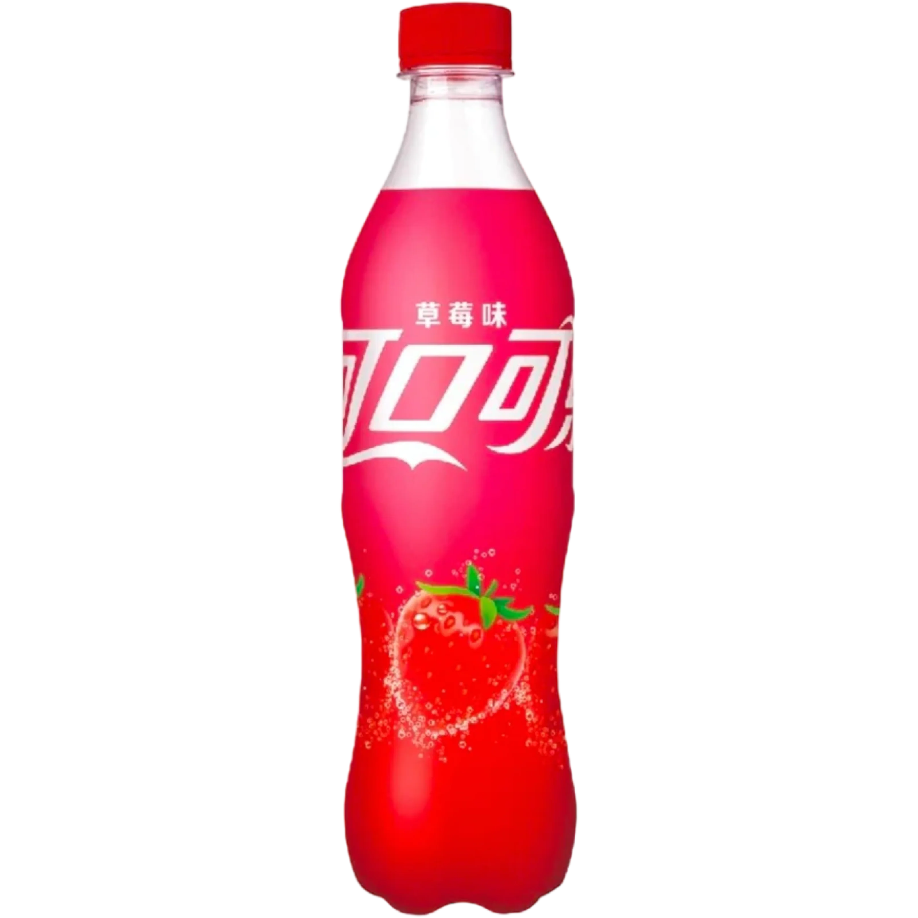 Coca Cola Chinese Strawberry Flavour - 16.9fl.oz (500ml)