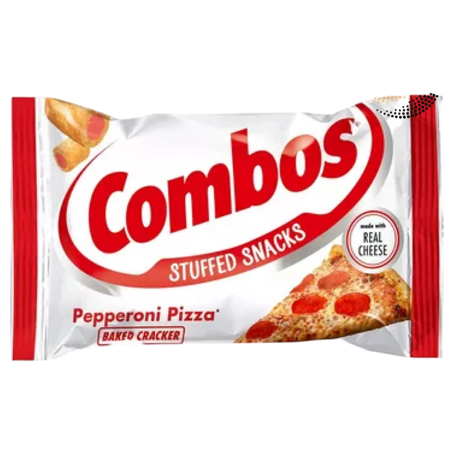 Combos Pepperoni Pizza Stuffed Baked Cracker Bites Snack Bag - 1.7oz (48.2g)