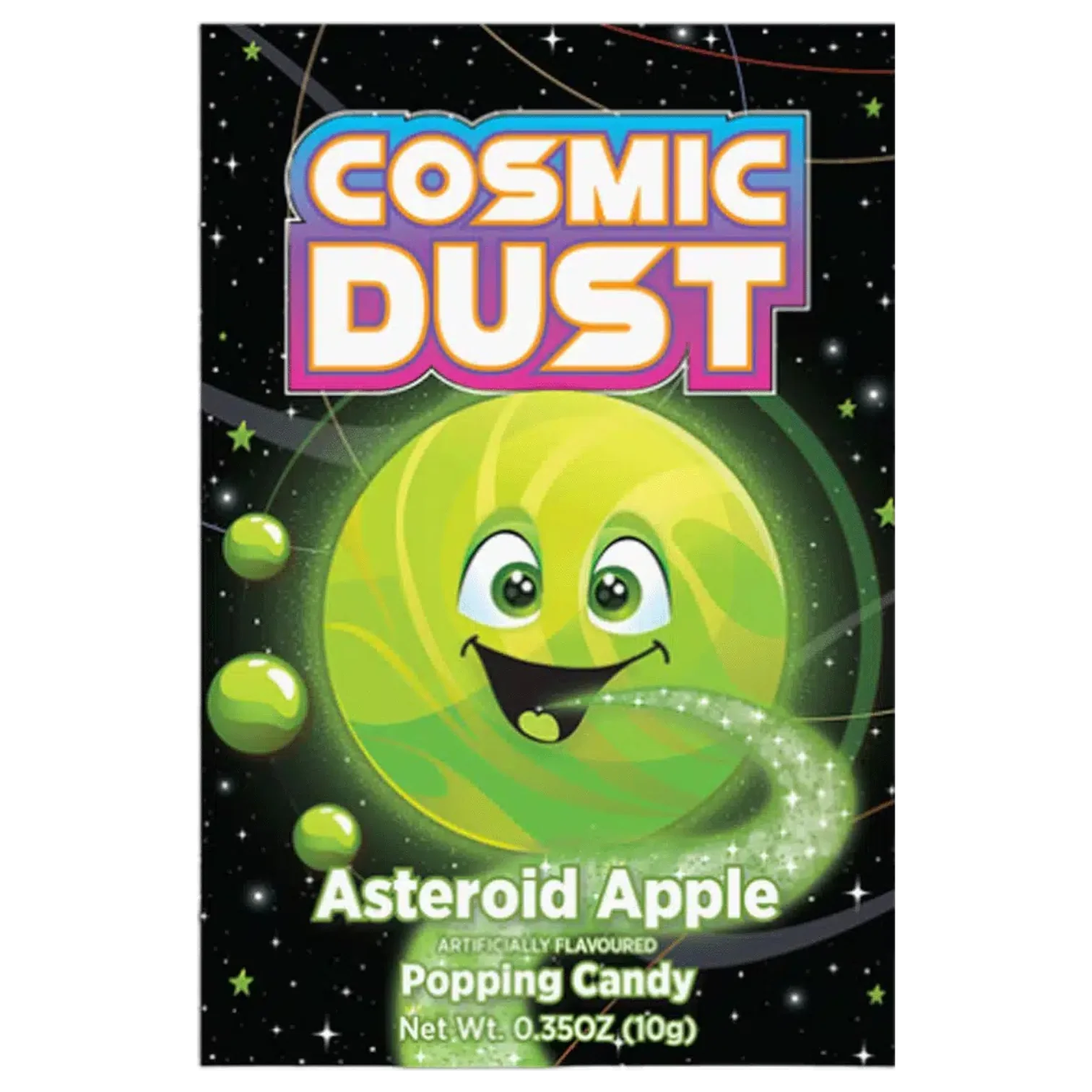 Cosmic Dust Popping Candy Asteroid Apple - 0.35oz (10g)