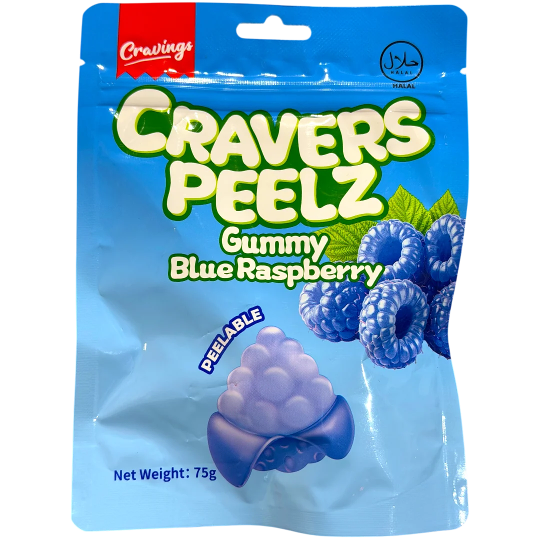Cravers Peelz Blue Raspberry - 2.65oz (75g)