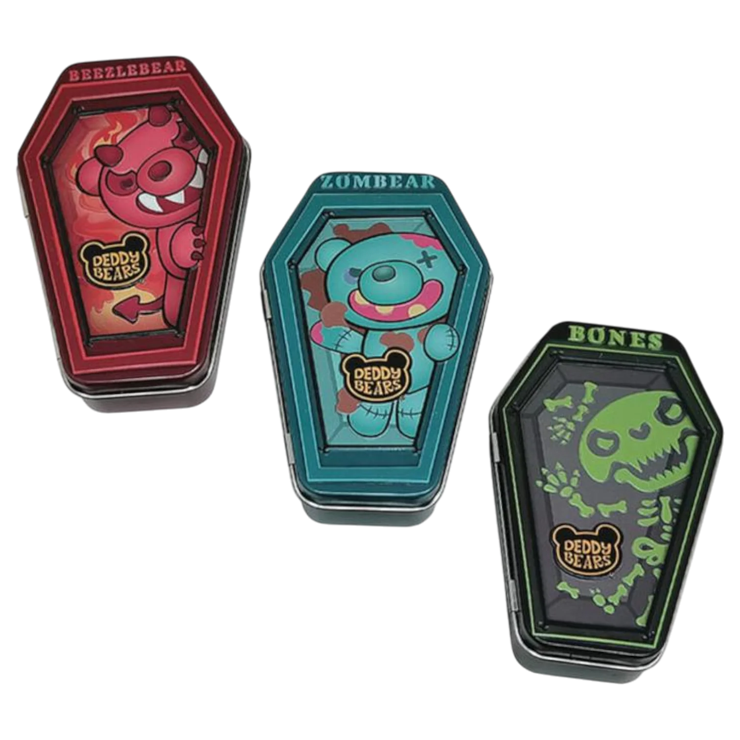 Deddy Bears Dead Cute Bears Candy Tin - 1.2oz (34g)