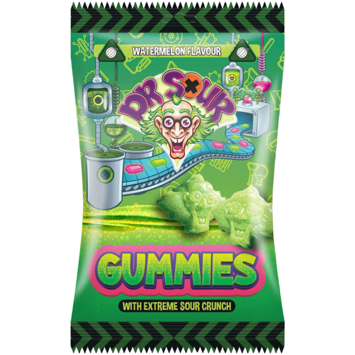 Dr Sour Extreme Sour Gummies Watermelon Flavour - 7.1oz (200g)