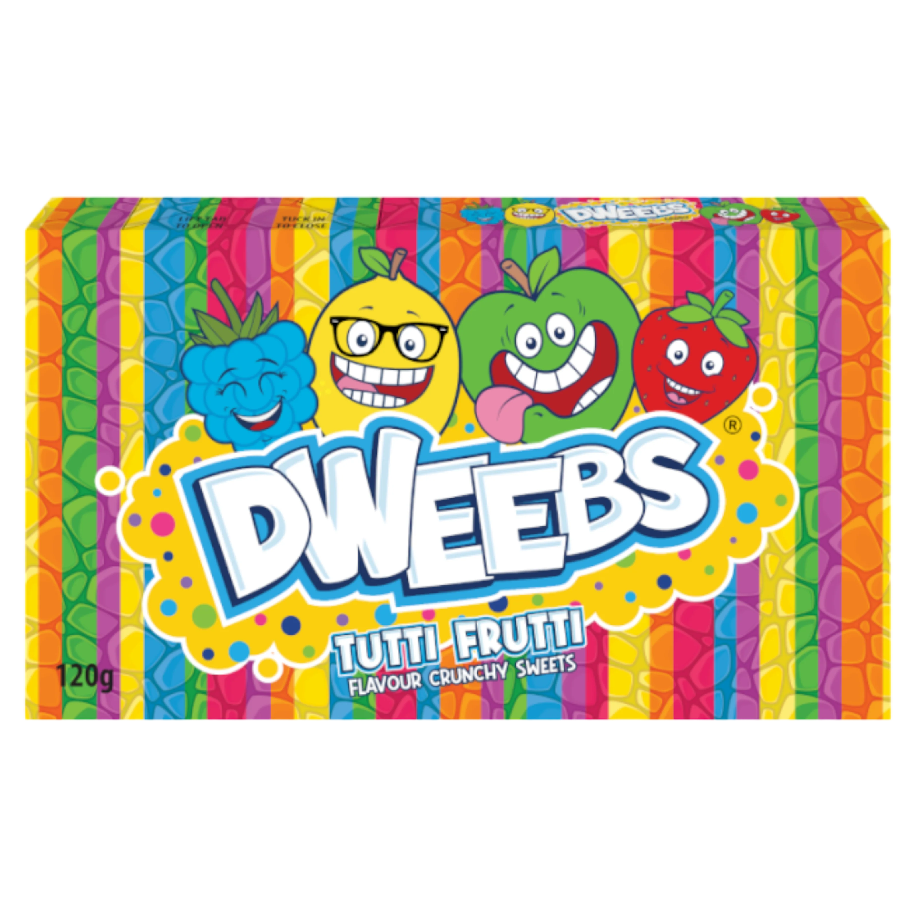 DWEEBS Tutti Frutti Theater Box - 4.2oz (120g)