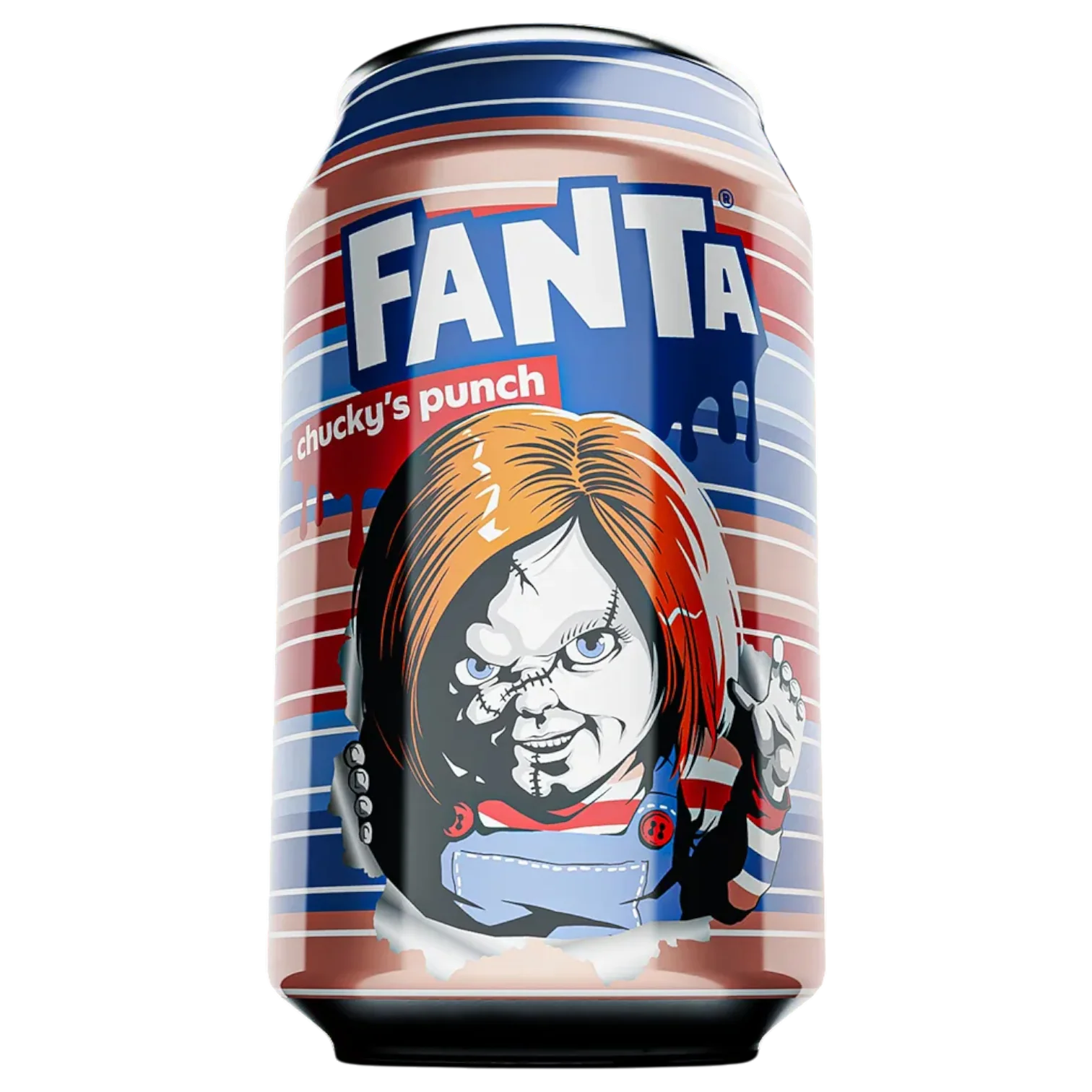 Fanta Chucky's Punch Fruit Punch Halloween Edition - 12fl.oz (355ml)