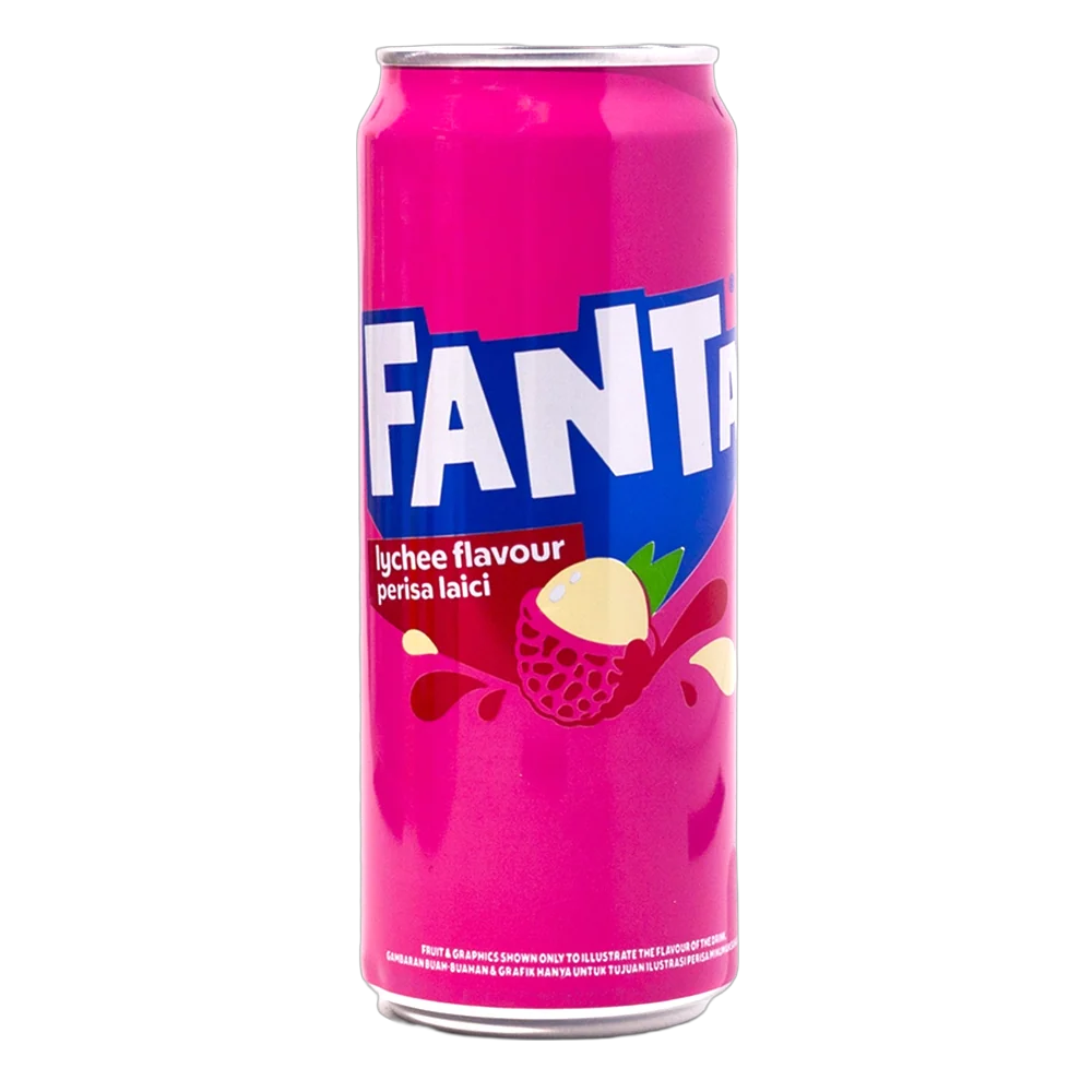 Fanta Lychee (Malaysia) - 10.8fl.oz (320ml)