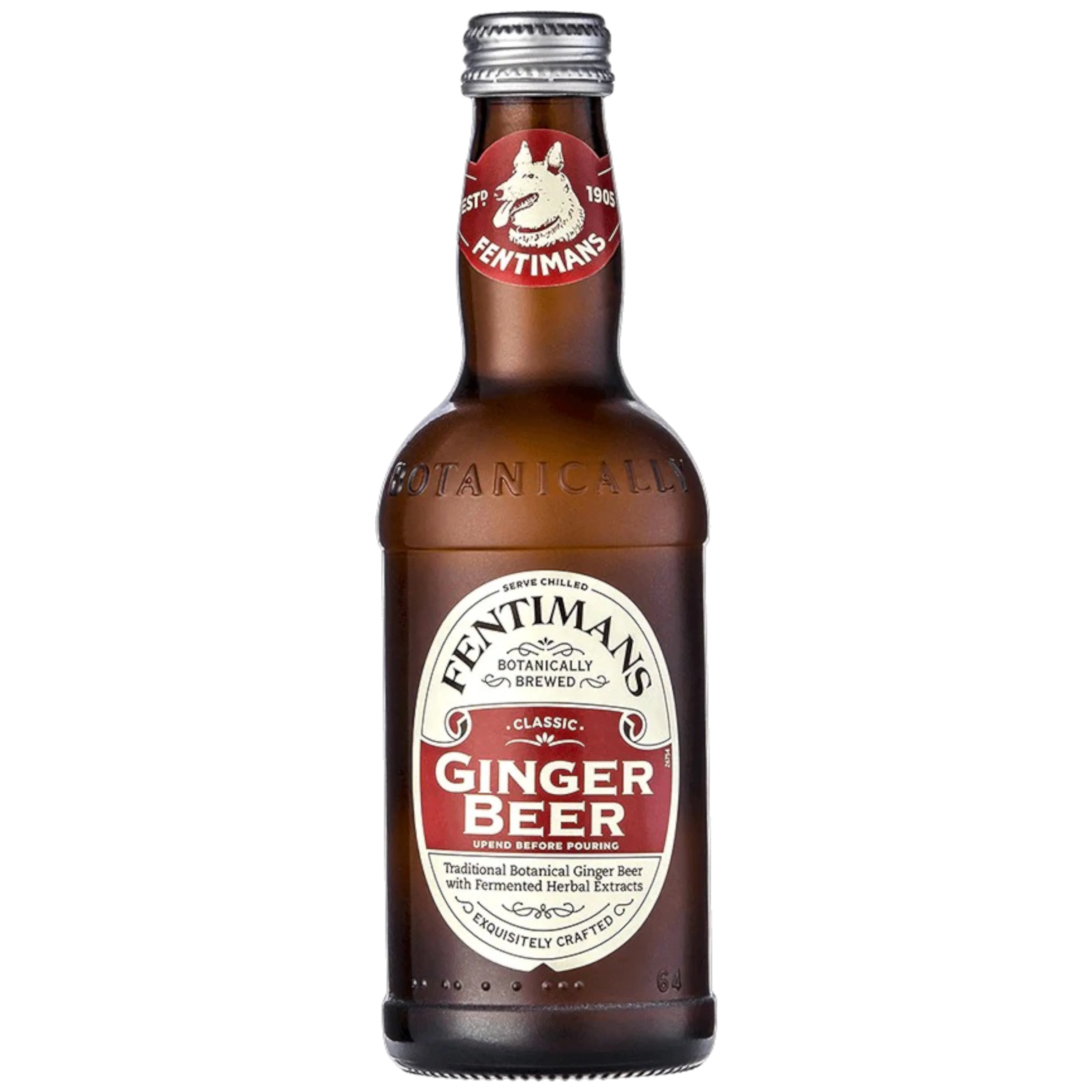 Fentimans Classic Ginger Beer (British) - 9.3fl.oz (275ml)
