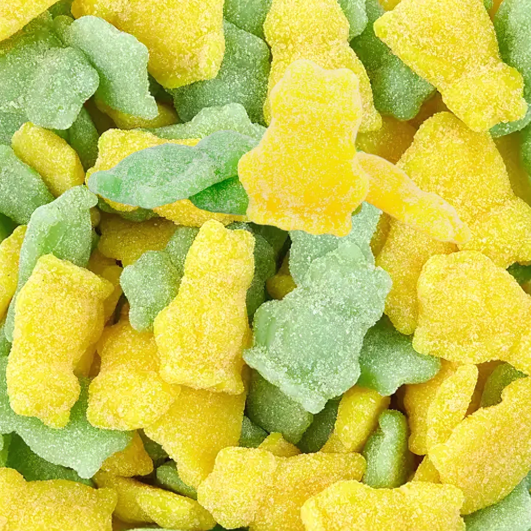 Fizzy Lemon & Lime Frogs