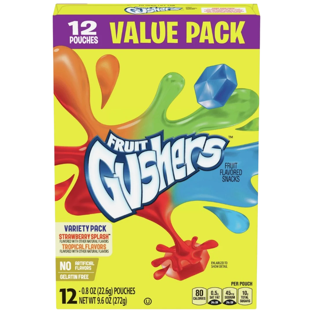 Fruit Gushers Tropical Flavours Share Box - 9.5oz (272g)
