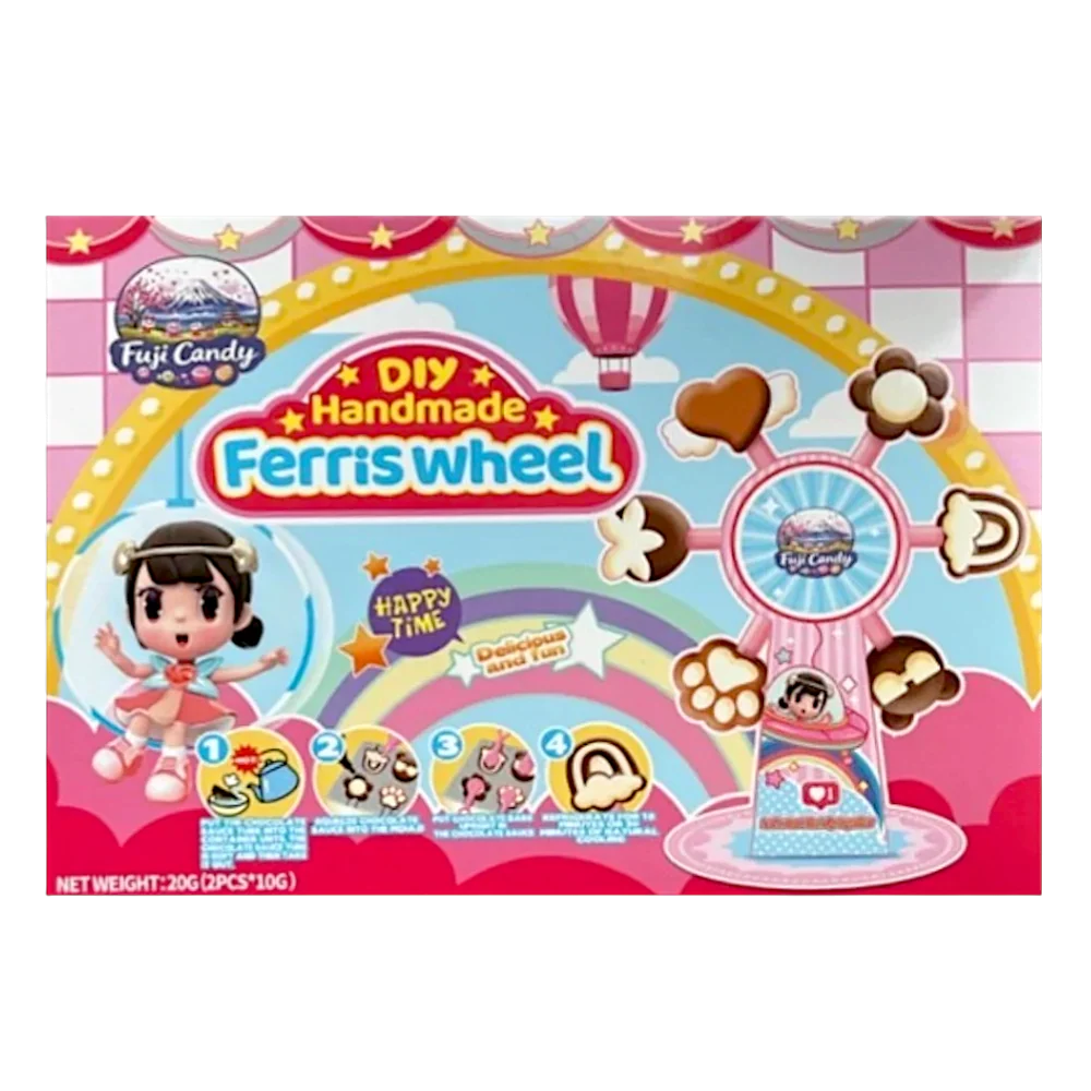 Fuji Candy DIY Handmade Ferris Wheel Kit Box - 0.71oz (20g)