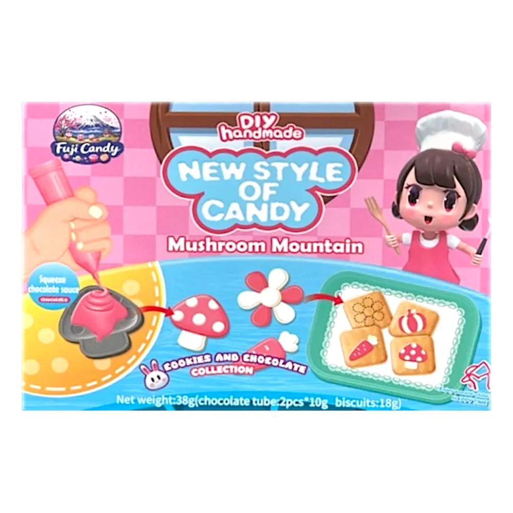 Fuji Candy DIY Handmade Mushroom Mountain Kit Box - 0.71oz (20g)