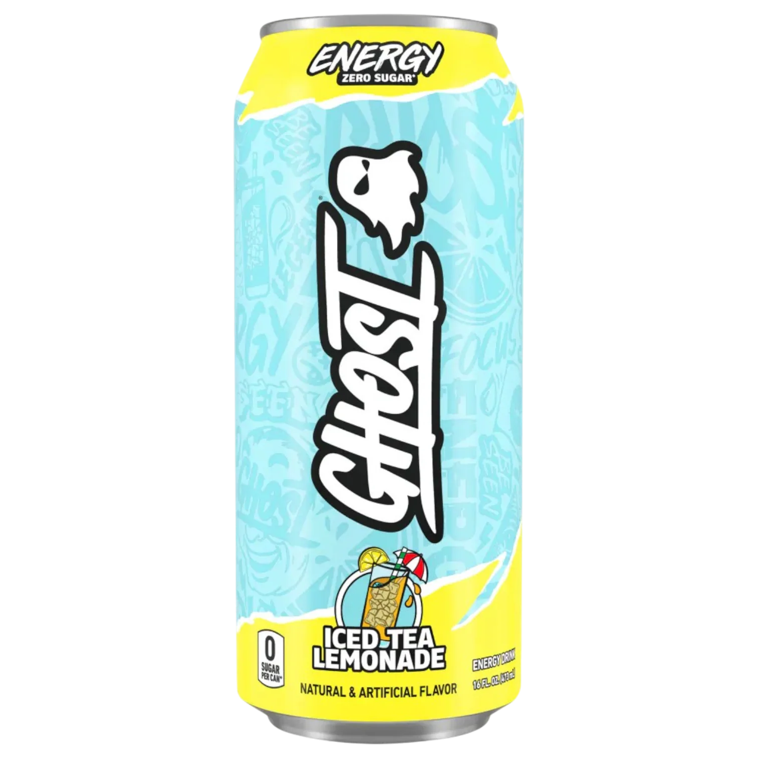 Ghost Energy Iced Tea Lemonade Zero Sugar - 16fl.oz (473ml)