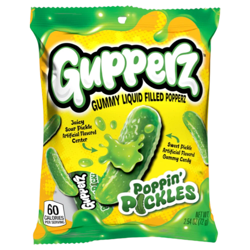 Gupperz Poppin' Pickles - 2.54oz (72g)
