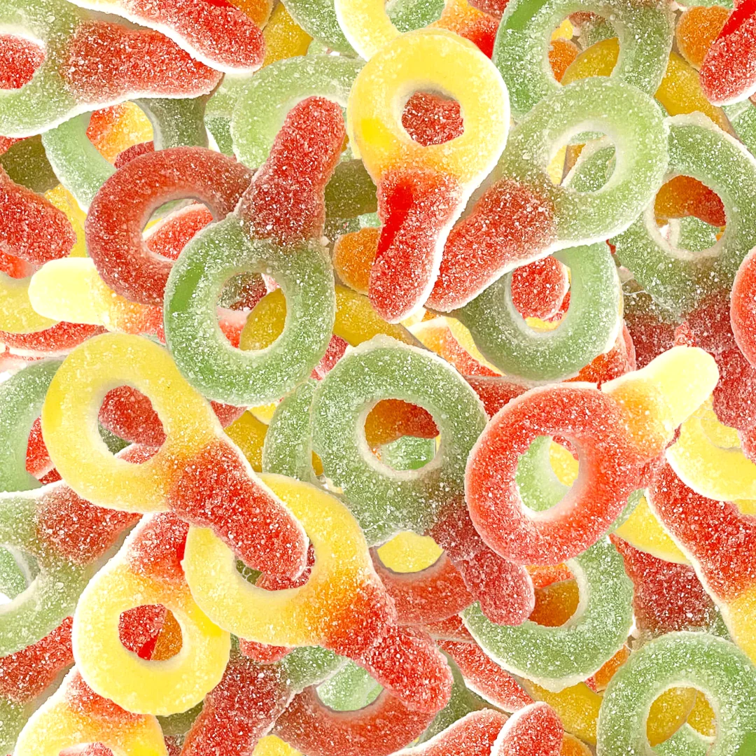 Haribo Sour Fruity Gummy & Foam Dummies