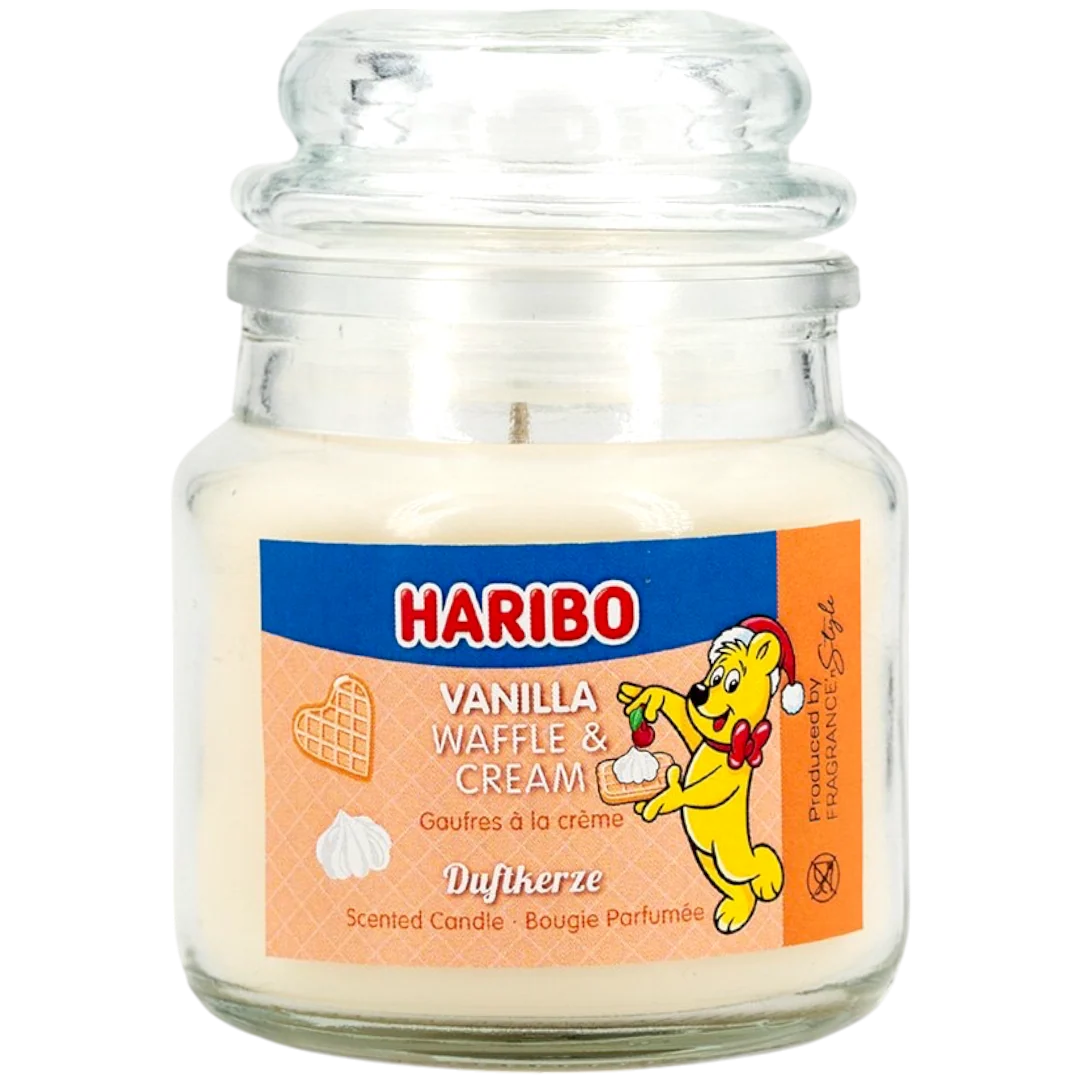 Haribo Vanilla Waffle Cream Scented Candle - 3oz (85g)
