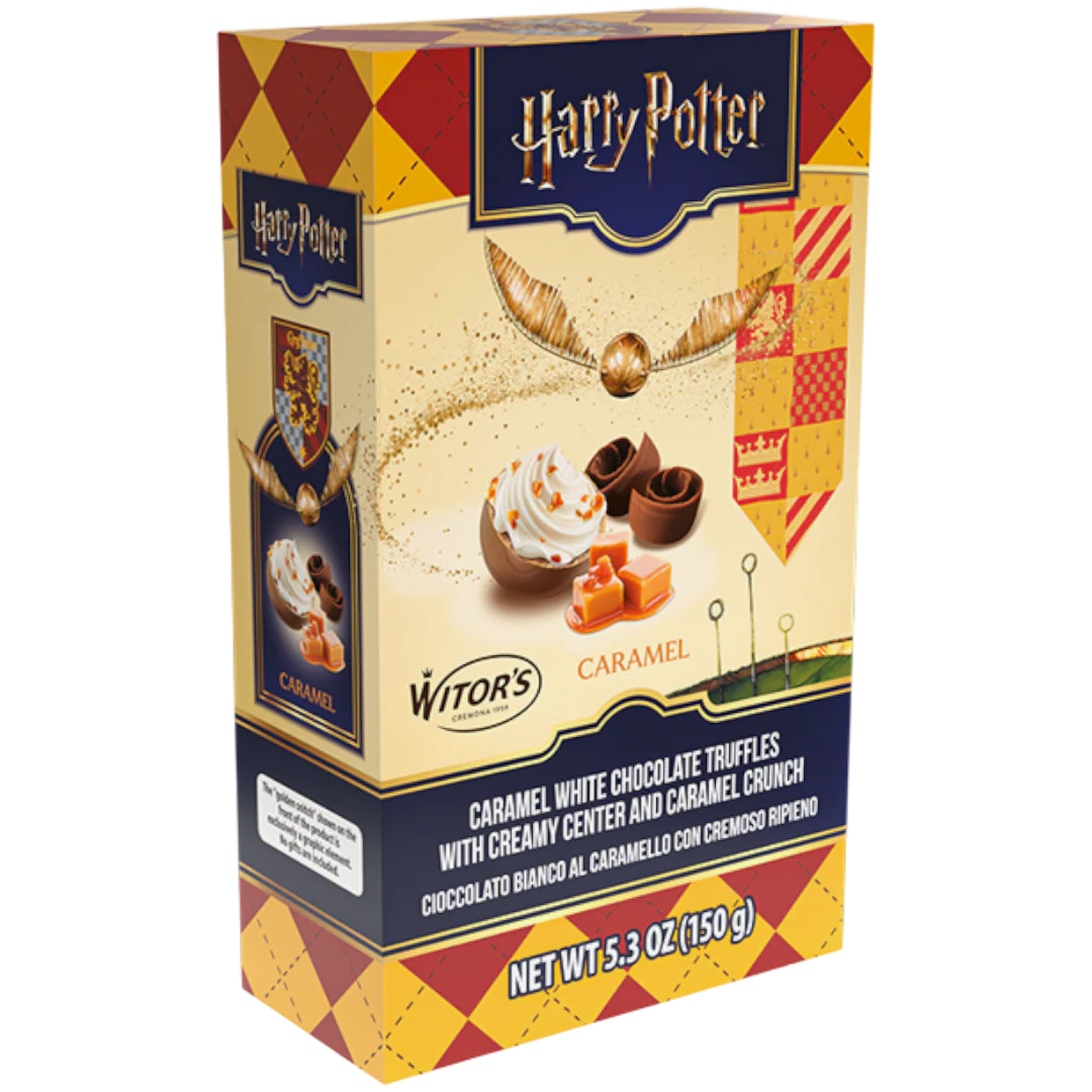 Harry Potter Caramelised White Chocolate Golden Snitch Truffles - 5.29oz (150g)