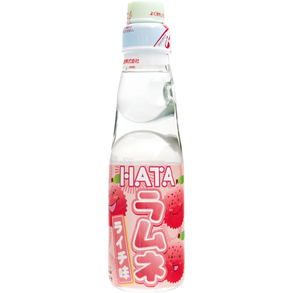 Hatakosen Lychee Ramune Soda - 6.8fl.oz (200ml)