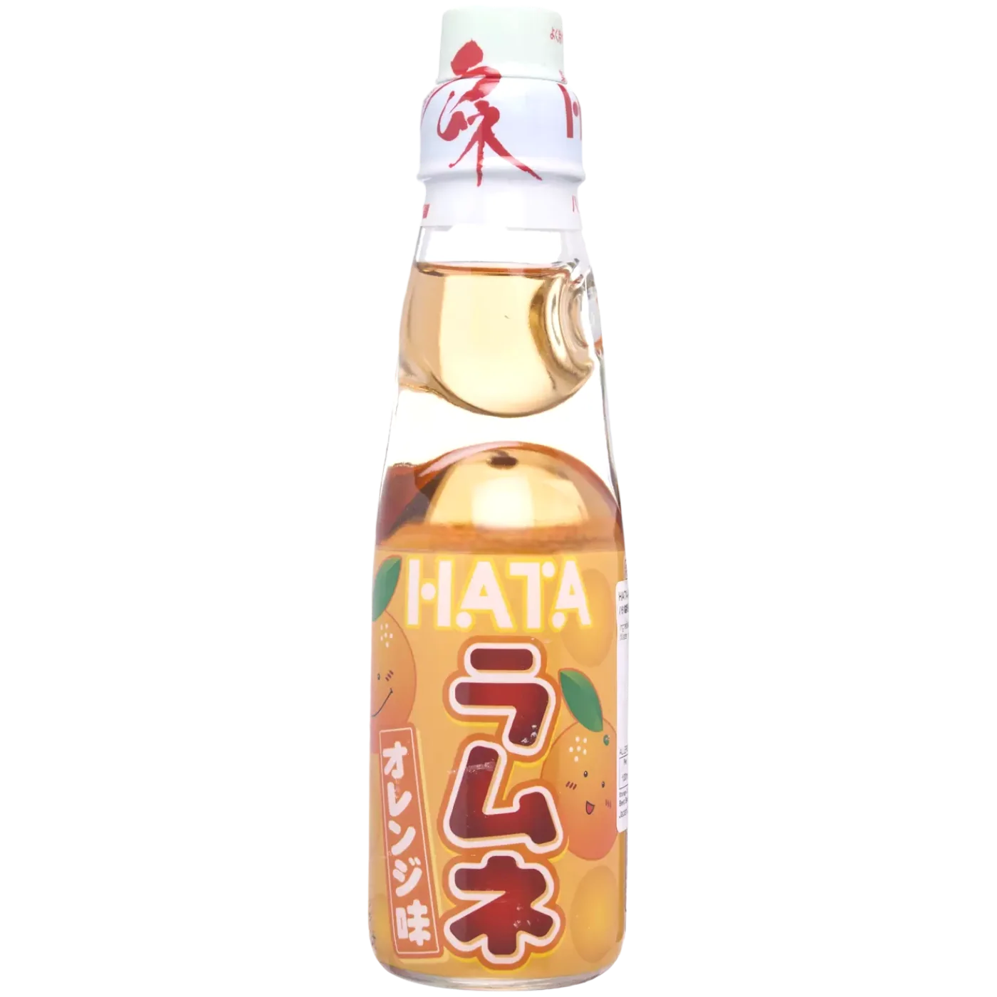 Hatakosen Orange Ramune Soda - 6.76fl.oz (200 ml)