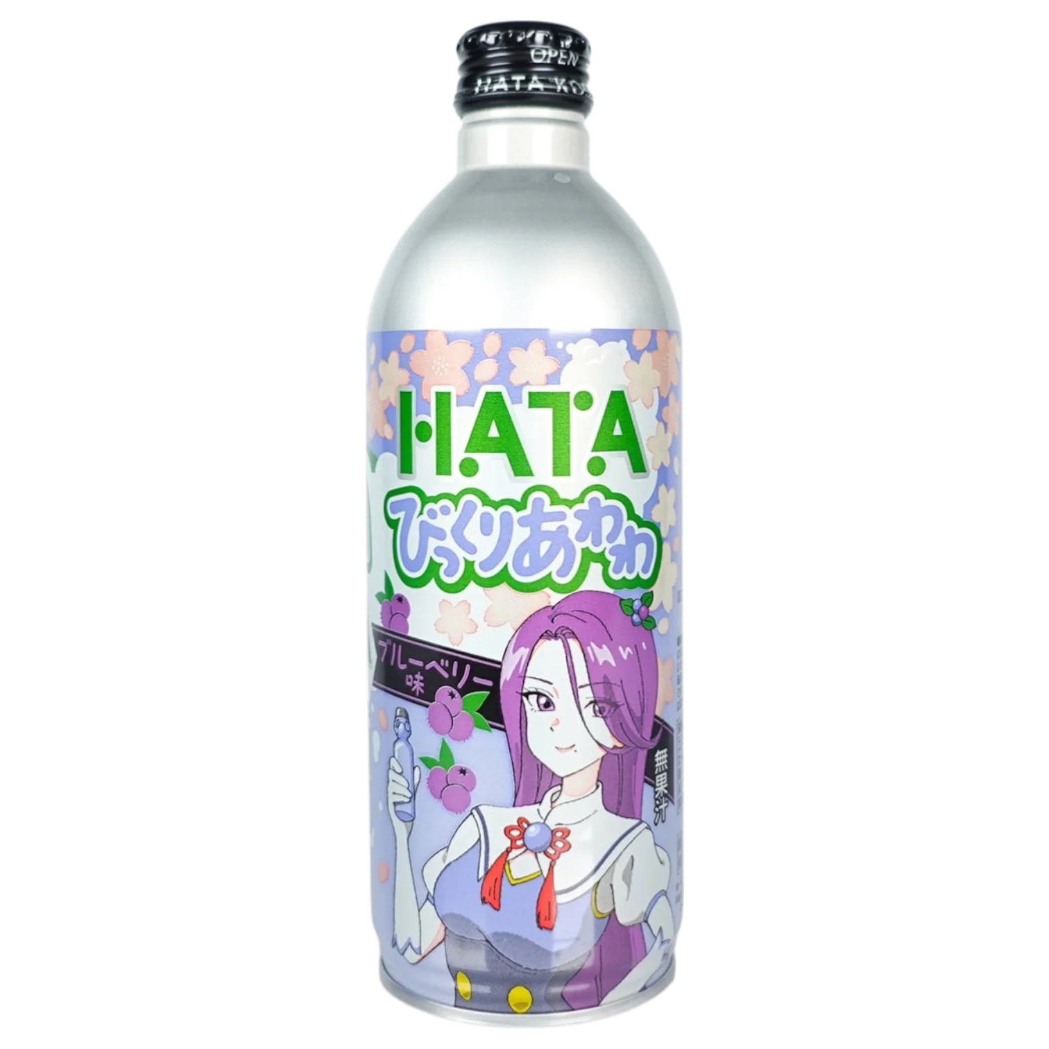 Hatakosen Surprise Awawa Blueberry (Metal Bottle) - 16.9fl.oz (500ml)