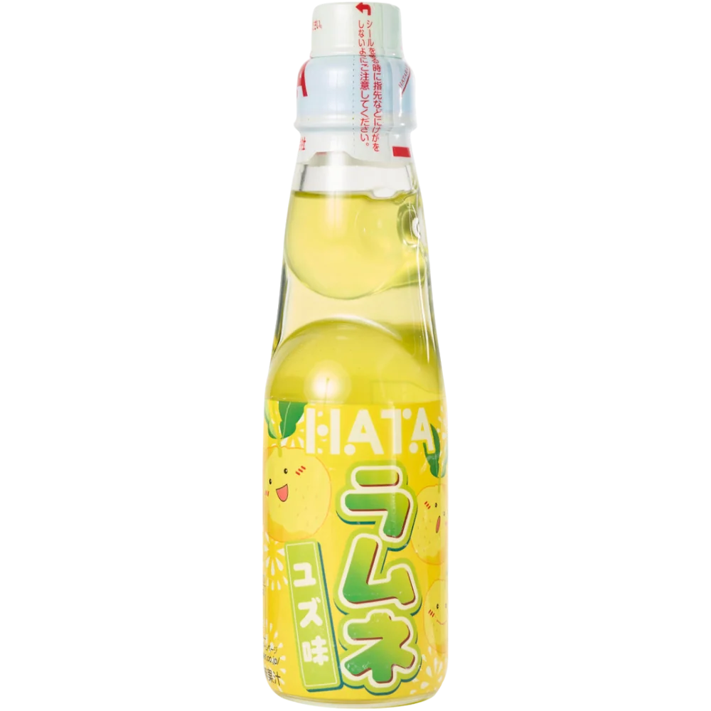 Hatakosen Yuzu Ramune Soda - 6.76fl.oz (200ml)