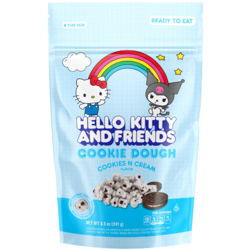Hello Kitty And Friends Cookie Dough Cookies N Cream Flavour - 8.5oz (241g)