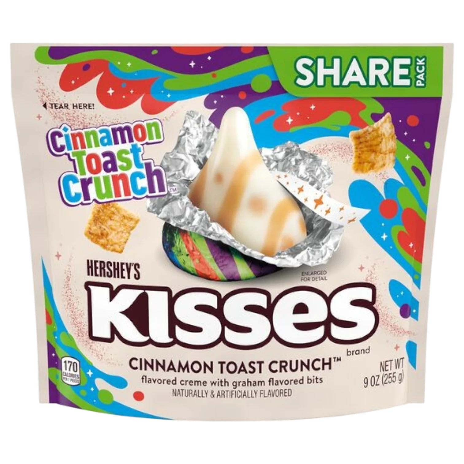 Hershey's Kisses Cinnamon Toast Crunch (Limited Edition) - 9oz (255g)