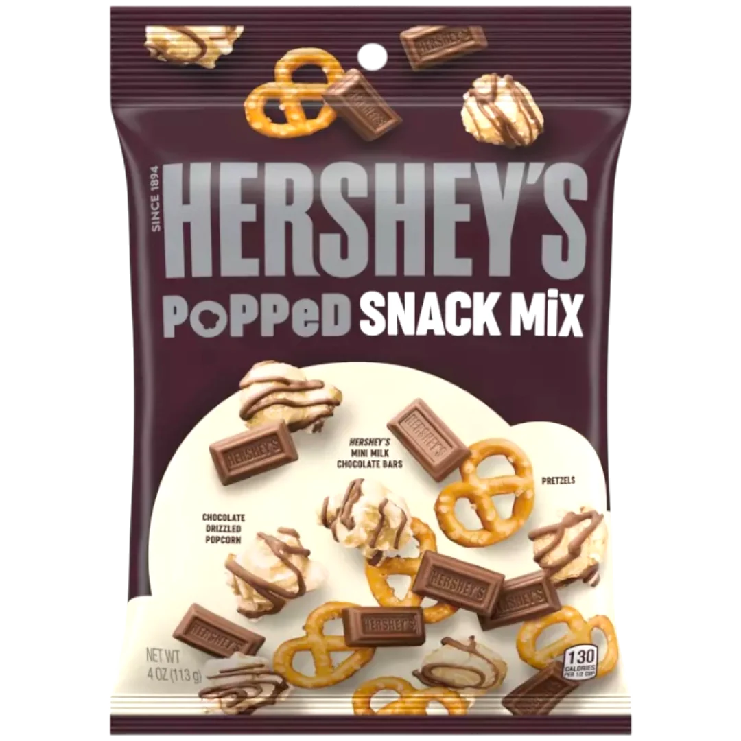 Hershey's Popped Snack Mix Share Bag - 4oz (113g)