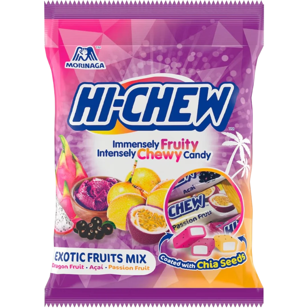Hi-Chew Exotic Fruits Mix Peg Bag - 3.53oz (100g)