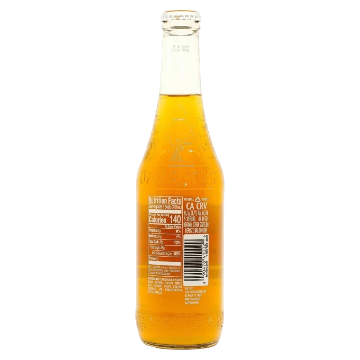 Jarritos Tamarind Soda - 12.5fl.oz (370ml) - Image 2