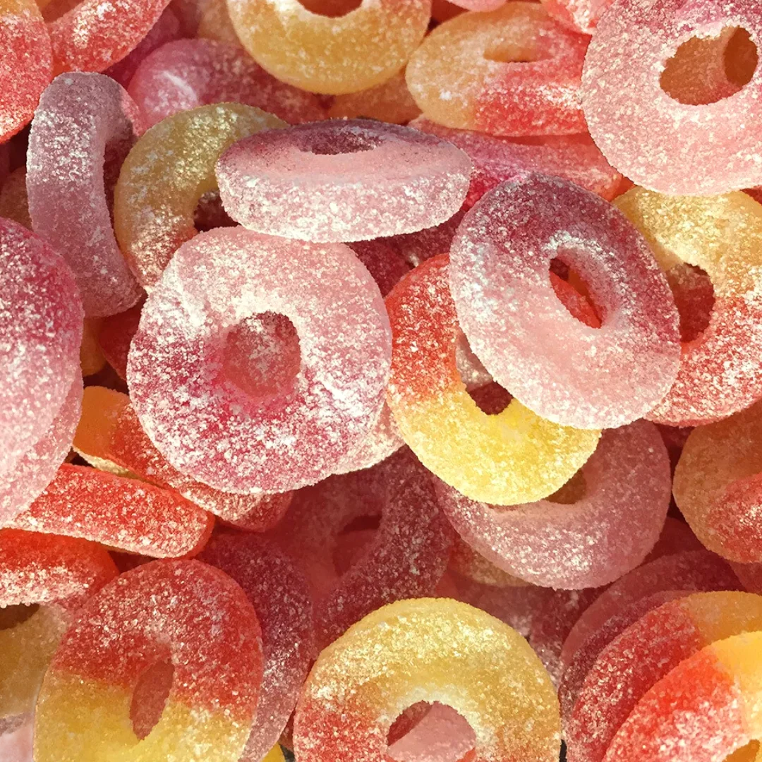 Kiwi-Melon & Apple-Strawberry Tutti Frutti Rings