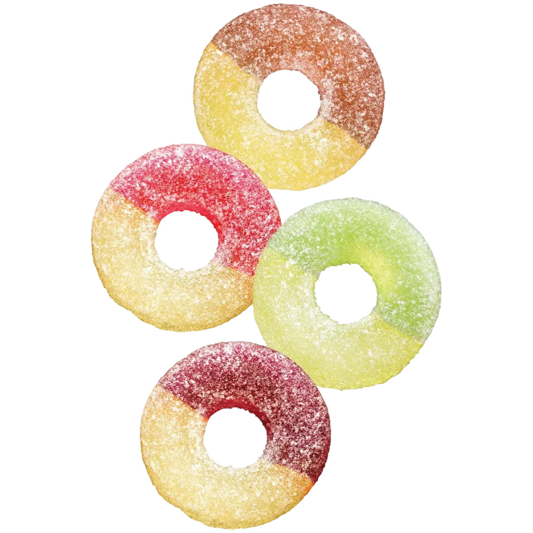 Kiwi-Melon & Apple-Strawberry Tutti Frutti Rings - Image 2