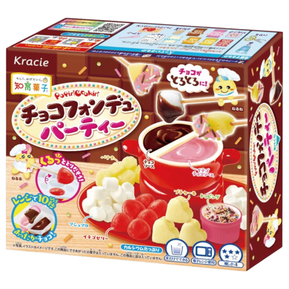 Kracie Popin'Cookin Choco Fondue Party DIY Candy Kit (Japan) - 1.1oz (31g)