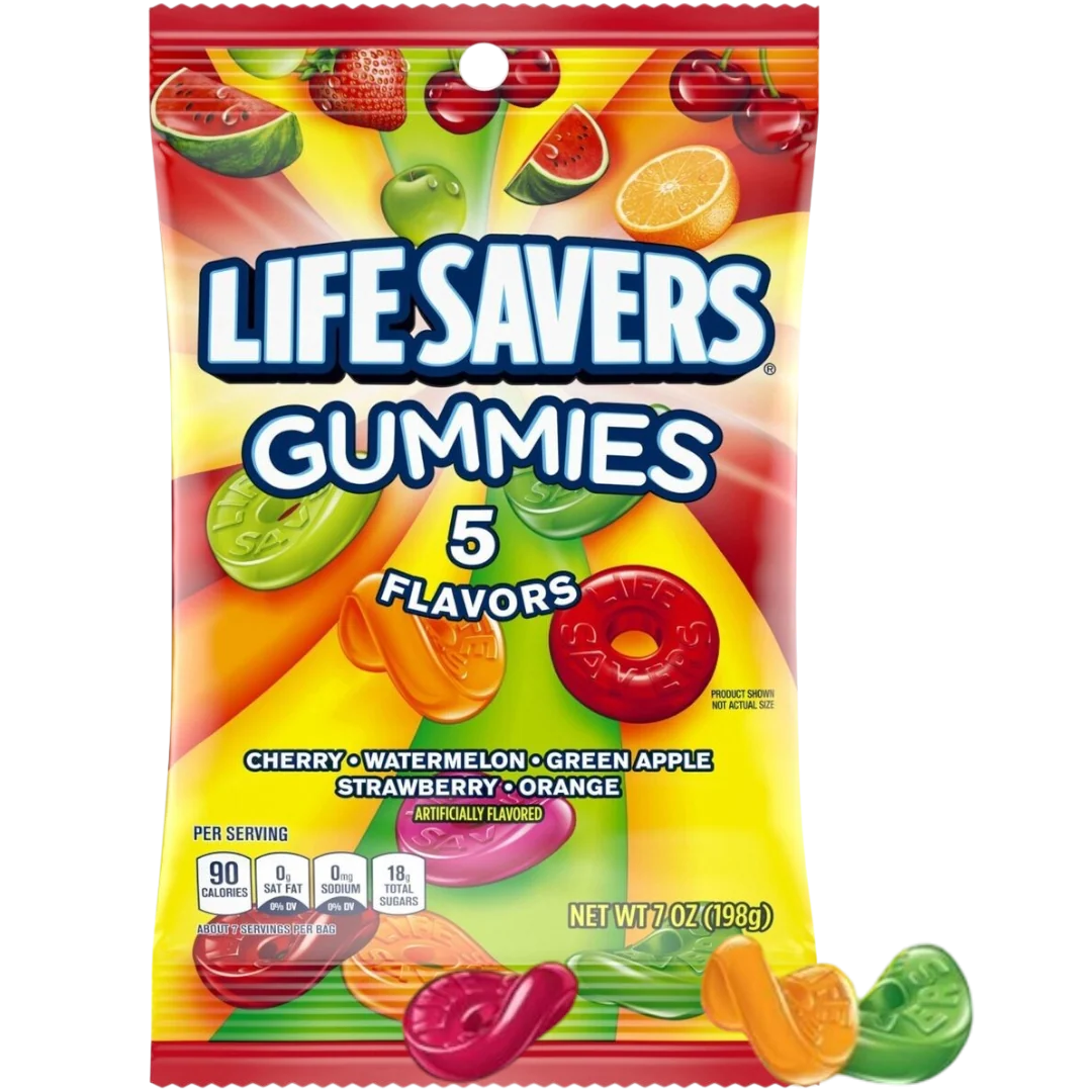 Life Savers Gummies 5 Flavours - 7oz (198g)