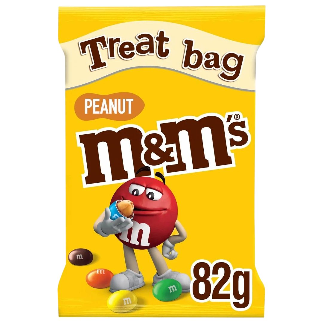 M&M's Peanut Chocolate Treat Bag - 2.8oz (82g)